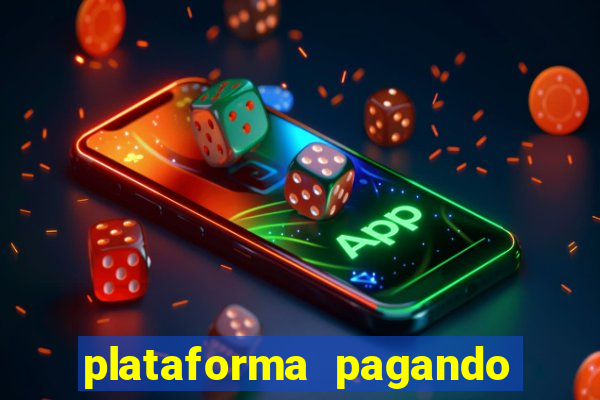 plataforma pagando bonus no cadastro