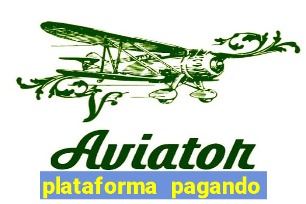 plataforma pagando bonus no cadastro