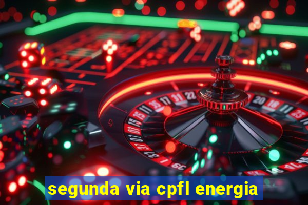 segunda via cpfl energia