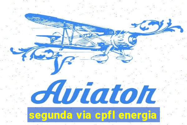 segunda via cpfl energia