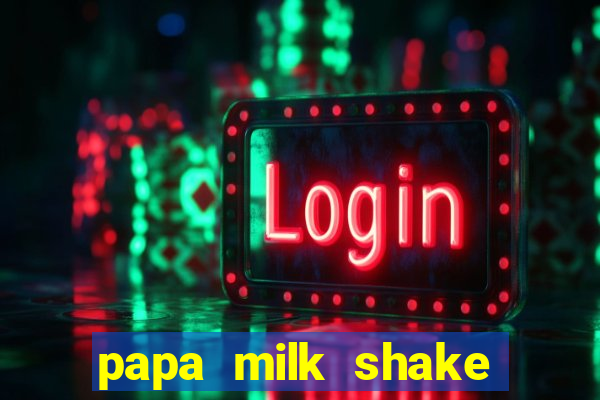 papa milk shake click jogos