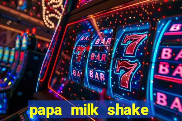 papa milk shake click jogos