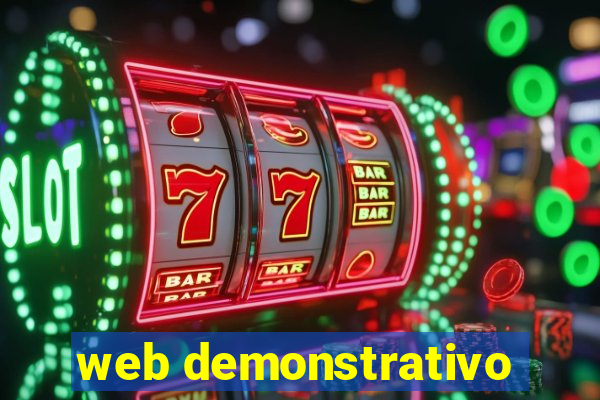 web demonstrativo