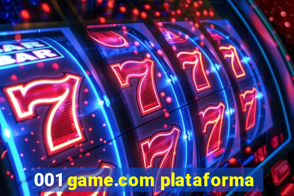 001 game.com plataforma