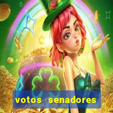 votos senadores impeachment moraes