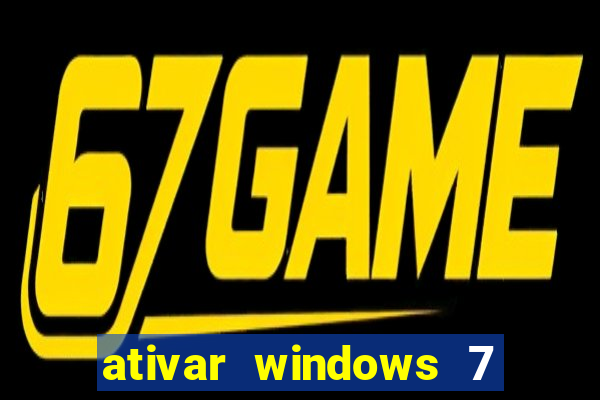 ativar windows 7 pelo cmd