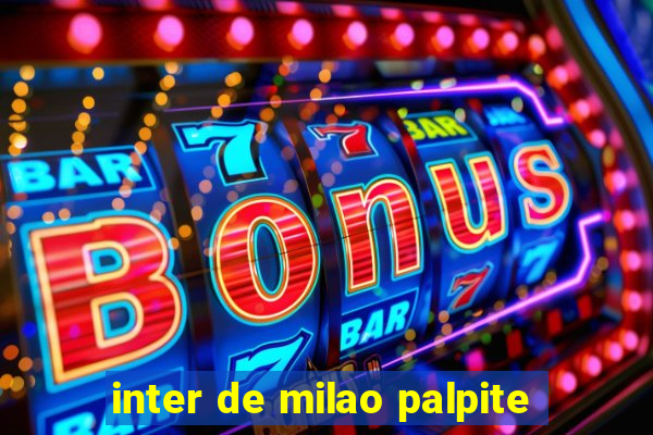 inter de milao palpite