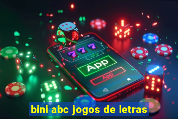 bini abc jogos de letras