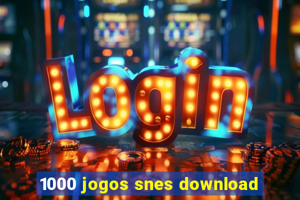 1000 jogos snes download