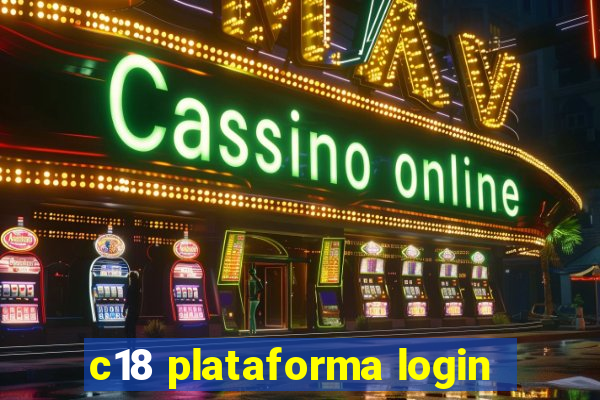 c18 plataforma login