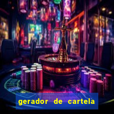 gerador de cartela de bingo