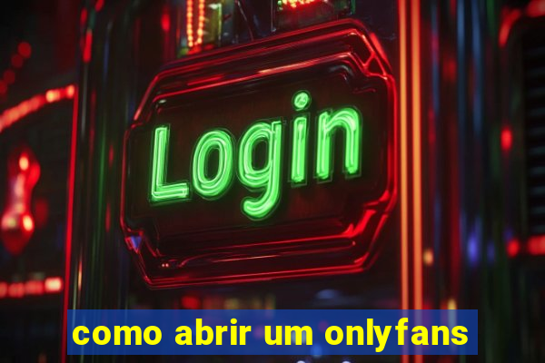 como abrir um onlyfans