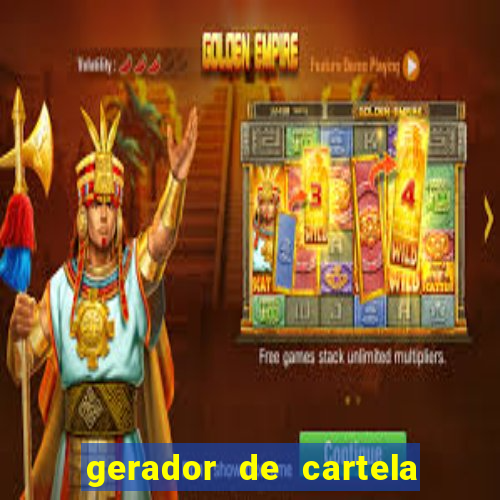 gerador de cartela bingo 1 a 75