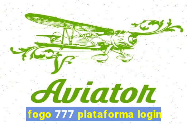 fogo 777 plataforma login