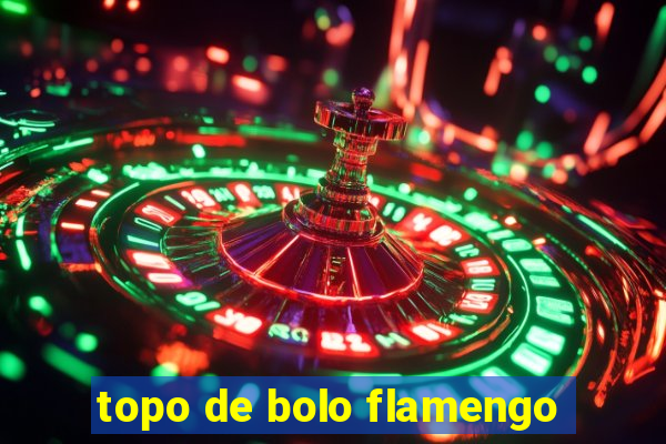 topo de bolo flamengo