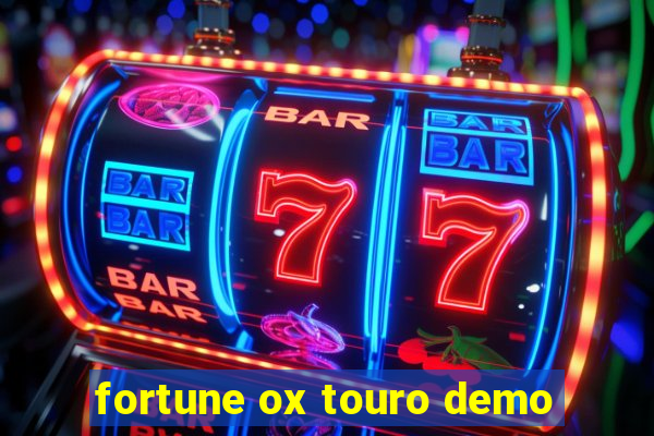 fortune ox touro demo