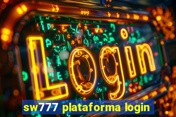 sw777 plataforma login