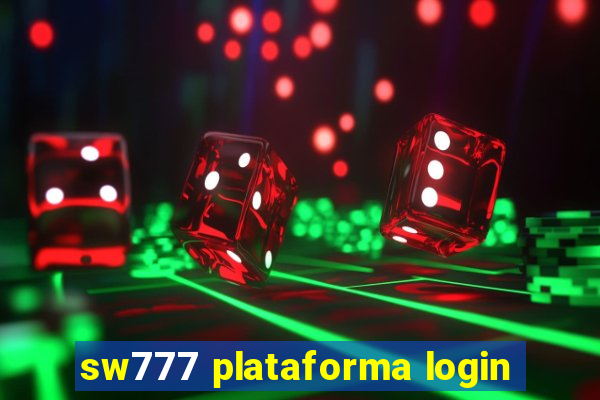 sw777 plataforma login