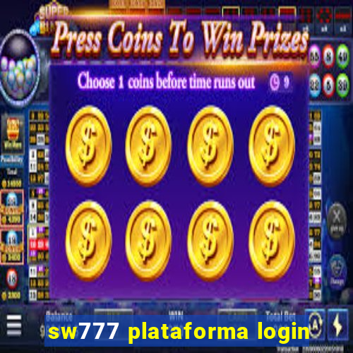 sw777 plataforma login