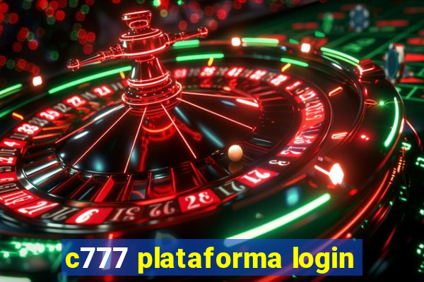 c777 plataforma login