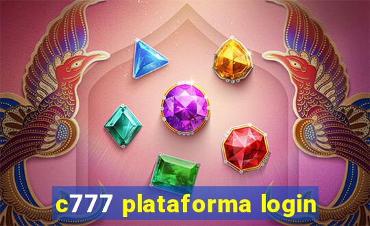 c777 plataforma login