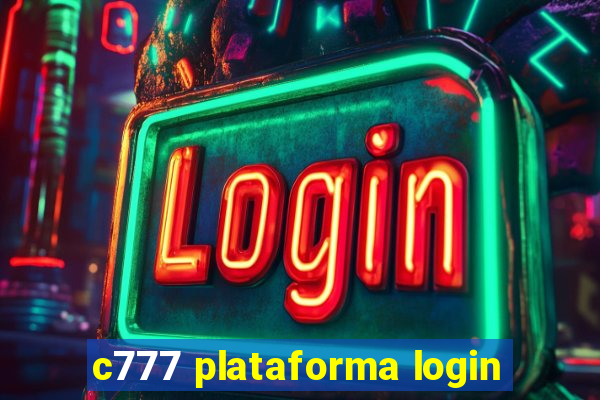 c777 plataforma login