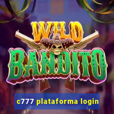 c777 plataforma login