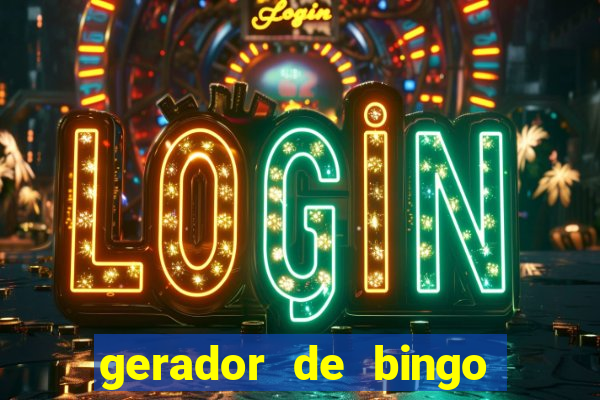 gerador de bingo cha de bebe