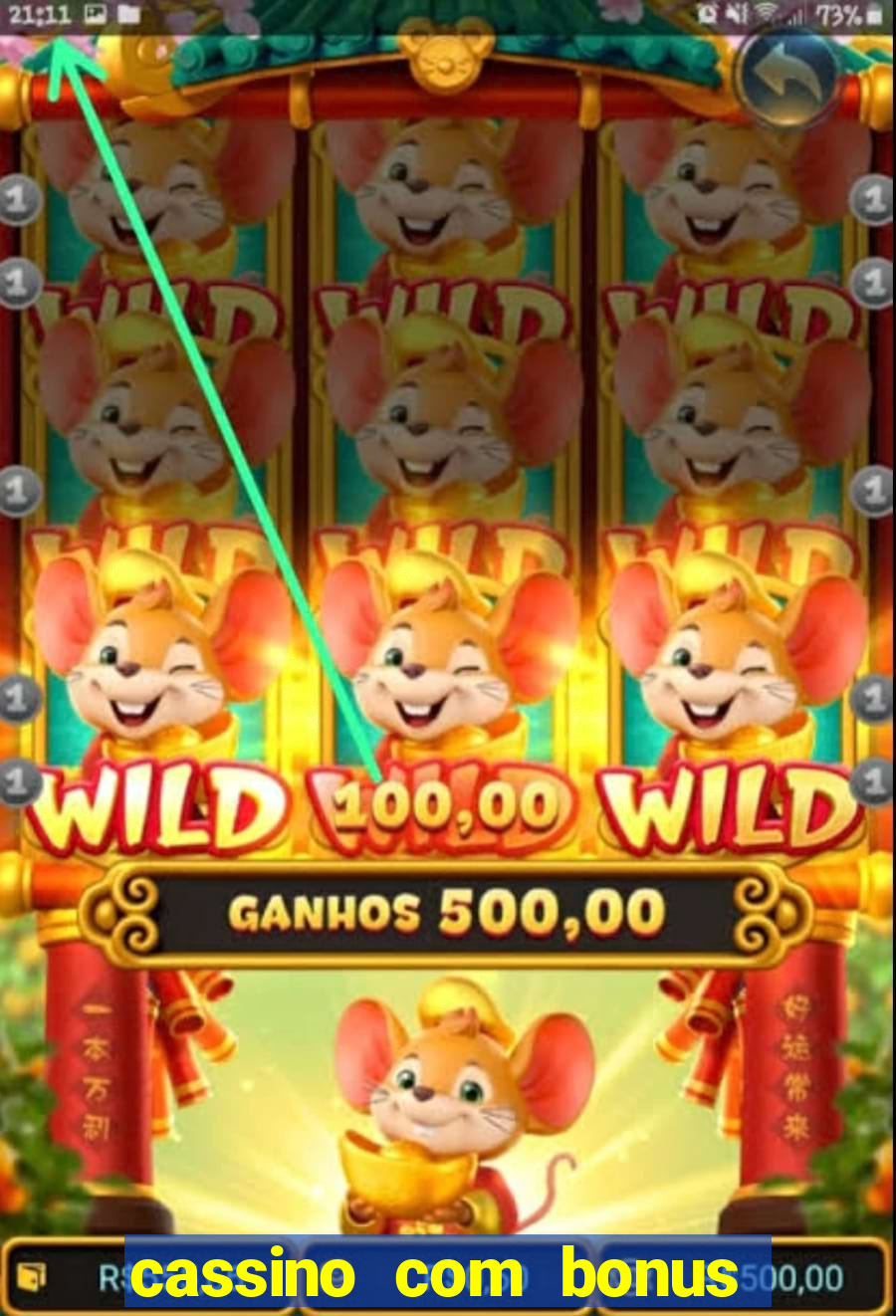 cassino com bonus no cadastro sem deposito