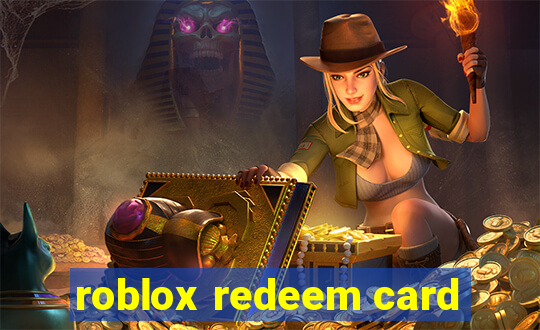 roblox redeem card