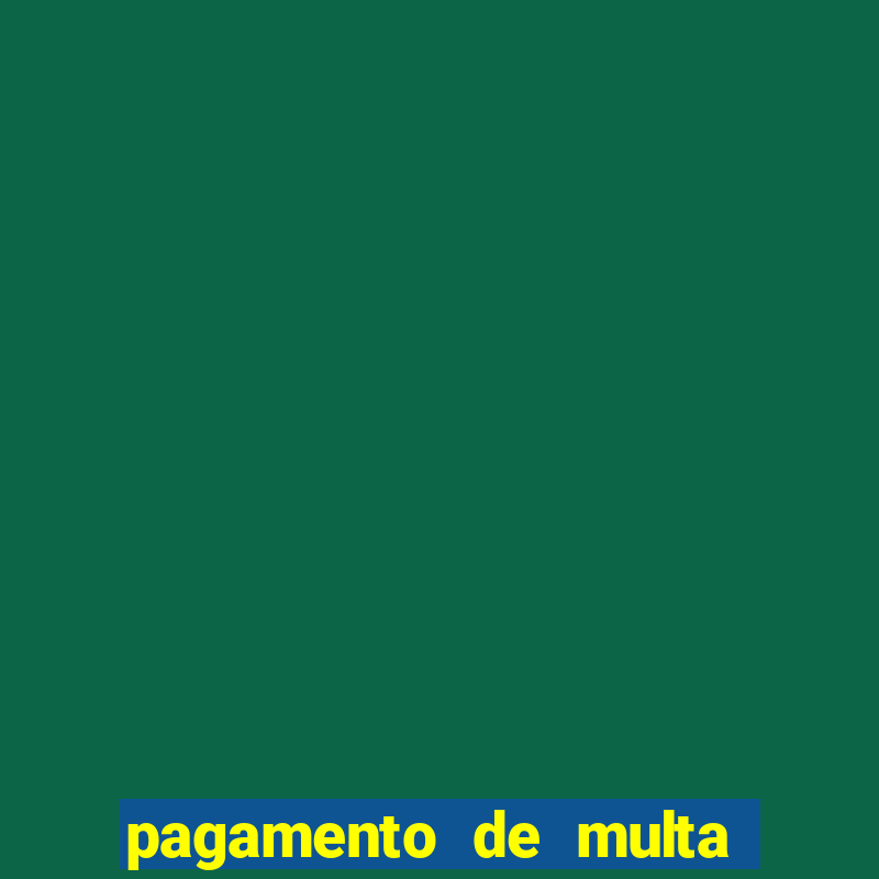 pagamento de multa detran rj