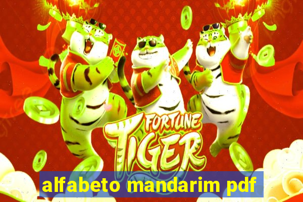 alfabeto mandarim pdf