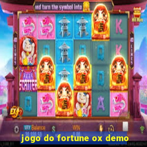 jogo do fortune ox demo