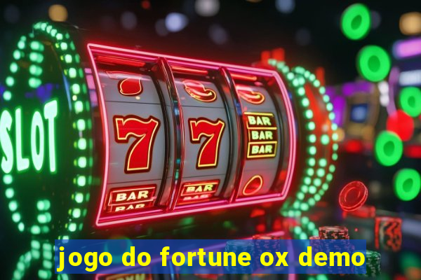 jogo do fortune ox demo