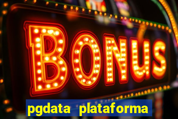 pgdata plataforma de jogos