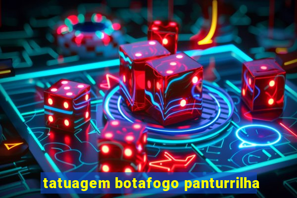 tatuagem botafogo panturrilha