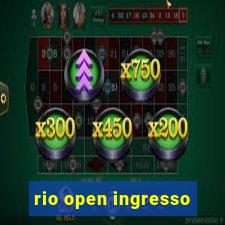 rio open ingresso