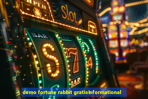 demo fortune rabbit gratisInformational