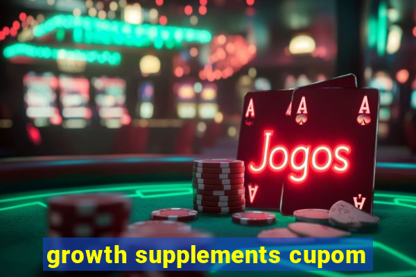 growth supplements cupom