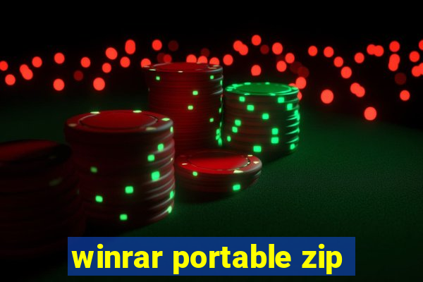 winrar portable zip