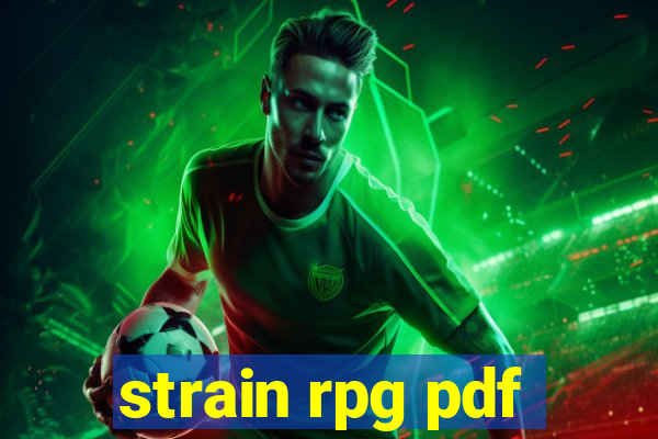 strain rpg pdf