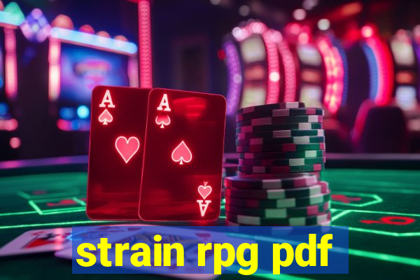 strain rpg pdf