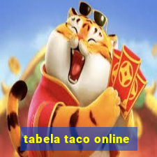 tabela taco online