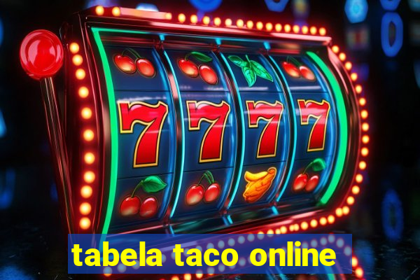 tabela taco online