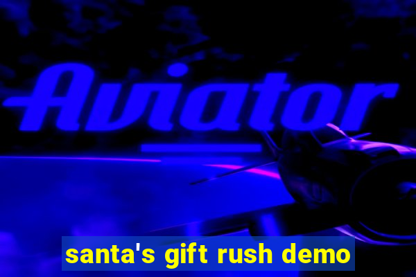 santa's gift rush demo