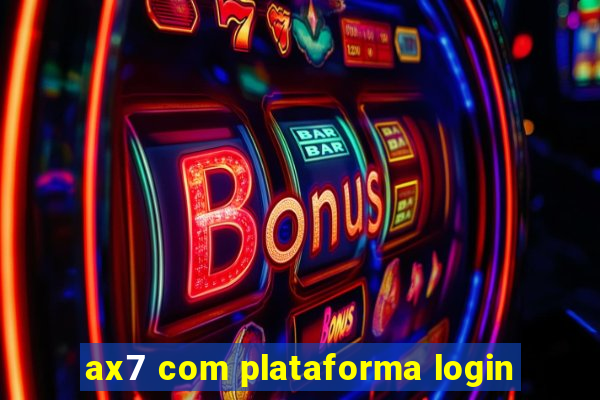 ax7 com plataforma login