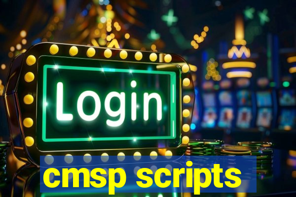 cmsp scripts