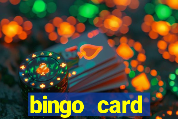 bingo card generator with pictures