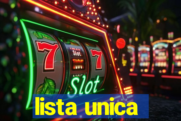 lista unica