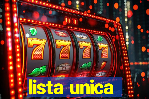 lista unica